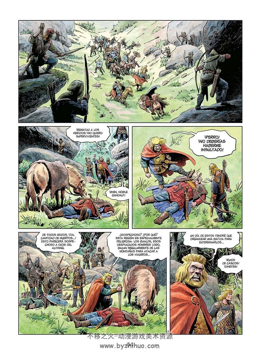 Los Mundos de Thorgal La Juventud de Thorgal 第4-5册 漫画下载