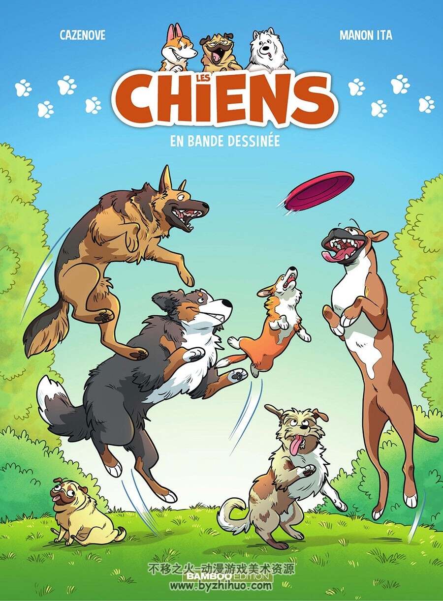 Les Chiens En BD 第2册  Christophe Cazenove 漫画下载