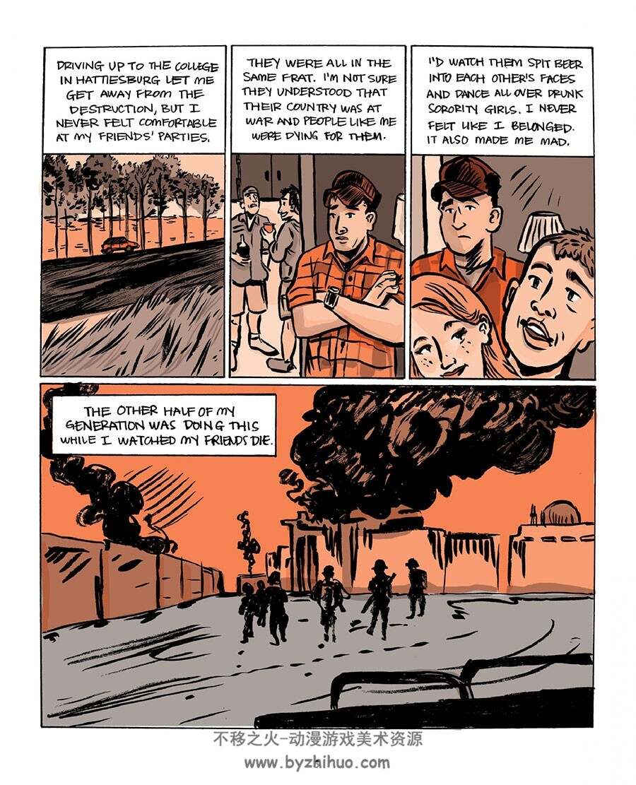 Invisible Wounds: Graphic Journalism Jess Ruliffson 漫画下载
