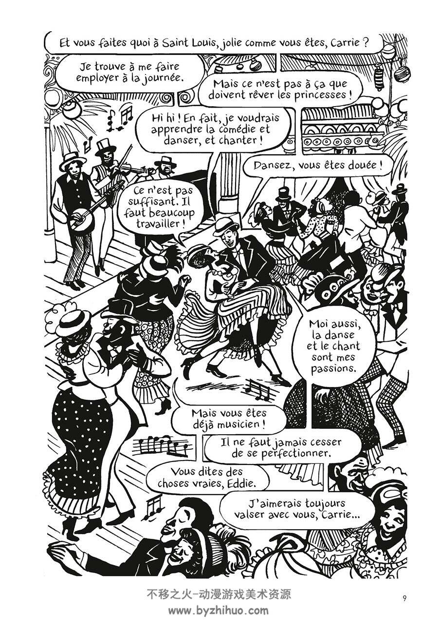 Joséphine Baker  José-Louis Bocquet 漫画下载