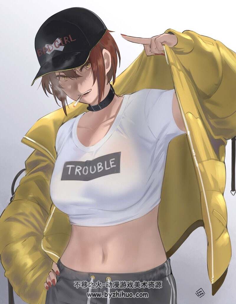 画师Hunyan 二次元女生插画壁纸图片 百度网盘下载 137P