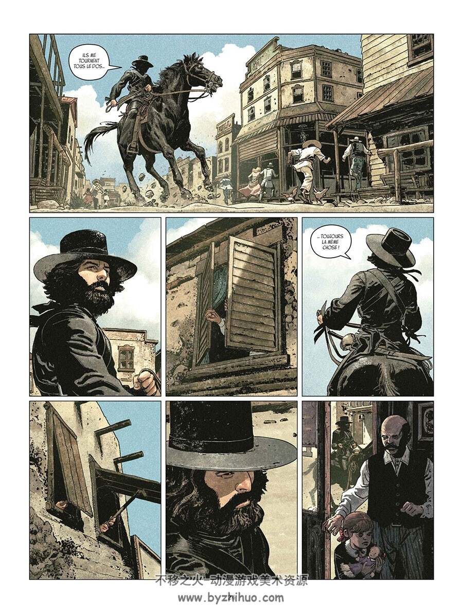 Les Fils d'El Topo 第1-2册 Alejandro Jodorowsky 漫画下载
