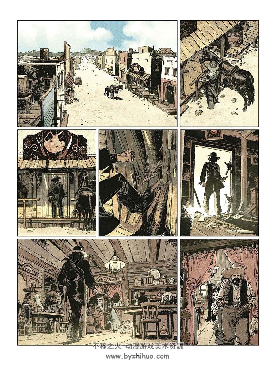 Les Fils d'El Topo 第1-2册 Alejandro Jodorowsky 漫画下载