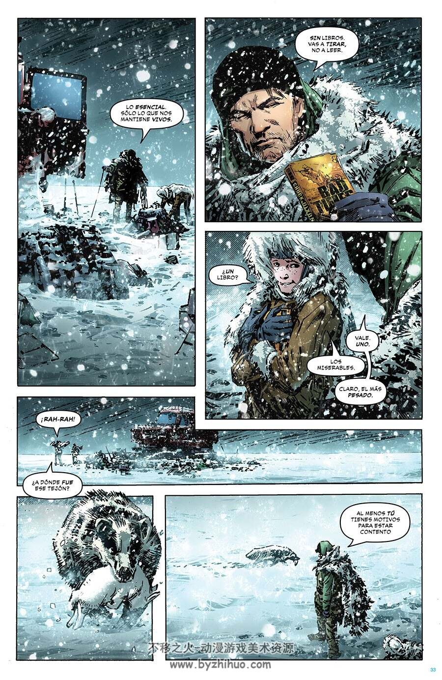 WinterWorld 第1-7册 Chuck Dixon & Jorge Zaffino 漫画下载