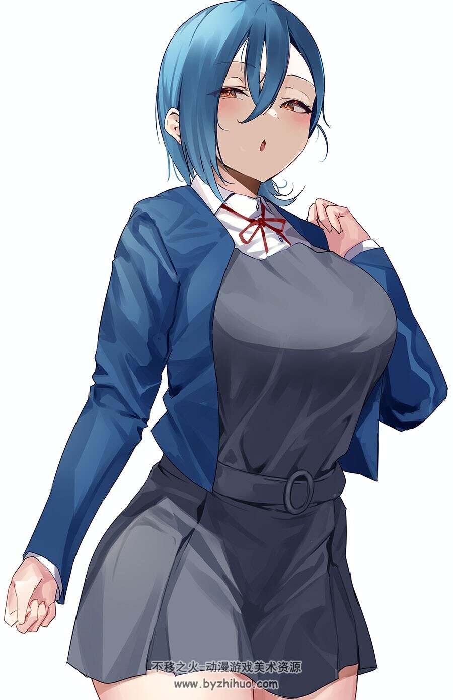 PIXIV画师 なまず 二次元少女插画美图 百度网盘下载 380P