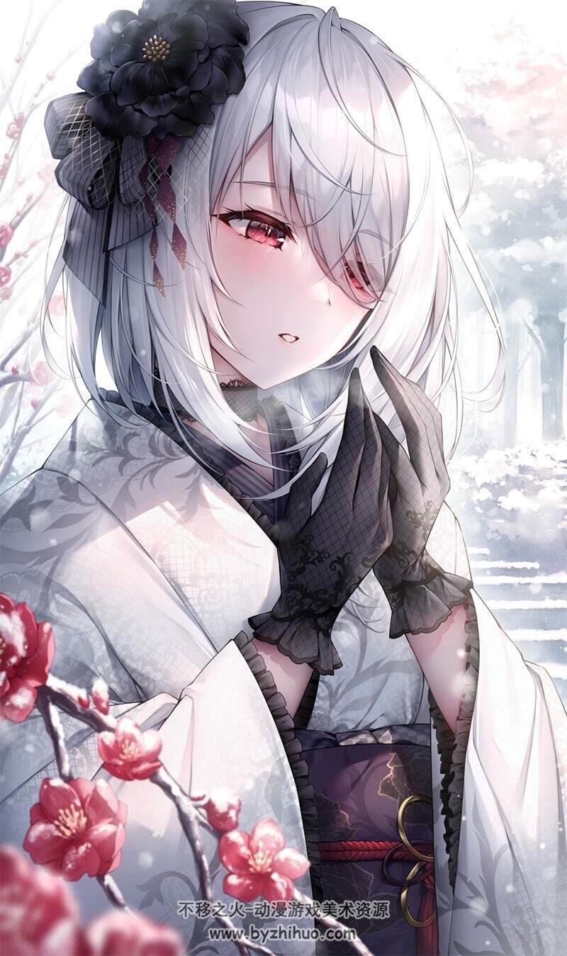 P站画师 Oyuwari 少女插画二次元壁纸图片 百度网盘下载