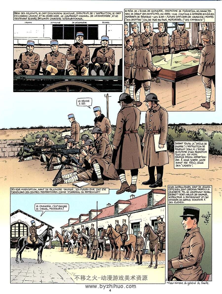 Avec Les Cadets De Saumur Patrick De Gmeline 漫画下载