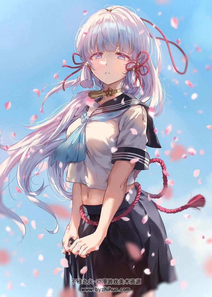 PIXIV画师 しゅる版二次元壁纸美图 百度网盘下载 135P