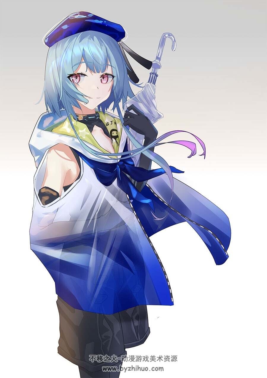 P站画师 曲玖奈 二次元人物壁纸图包 百度网盘下载 24P
