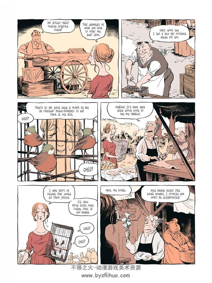 Dodin Bouffant Gourmet Extraordinaire Burniat 漫画下载