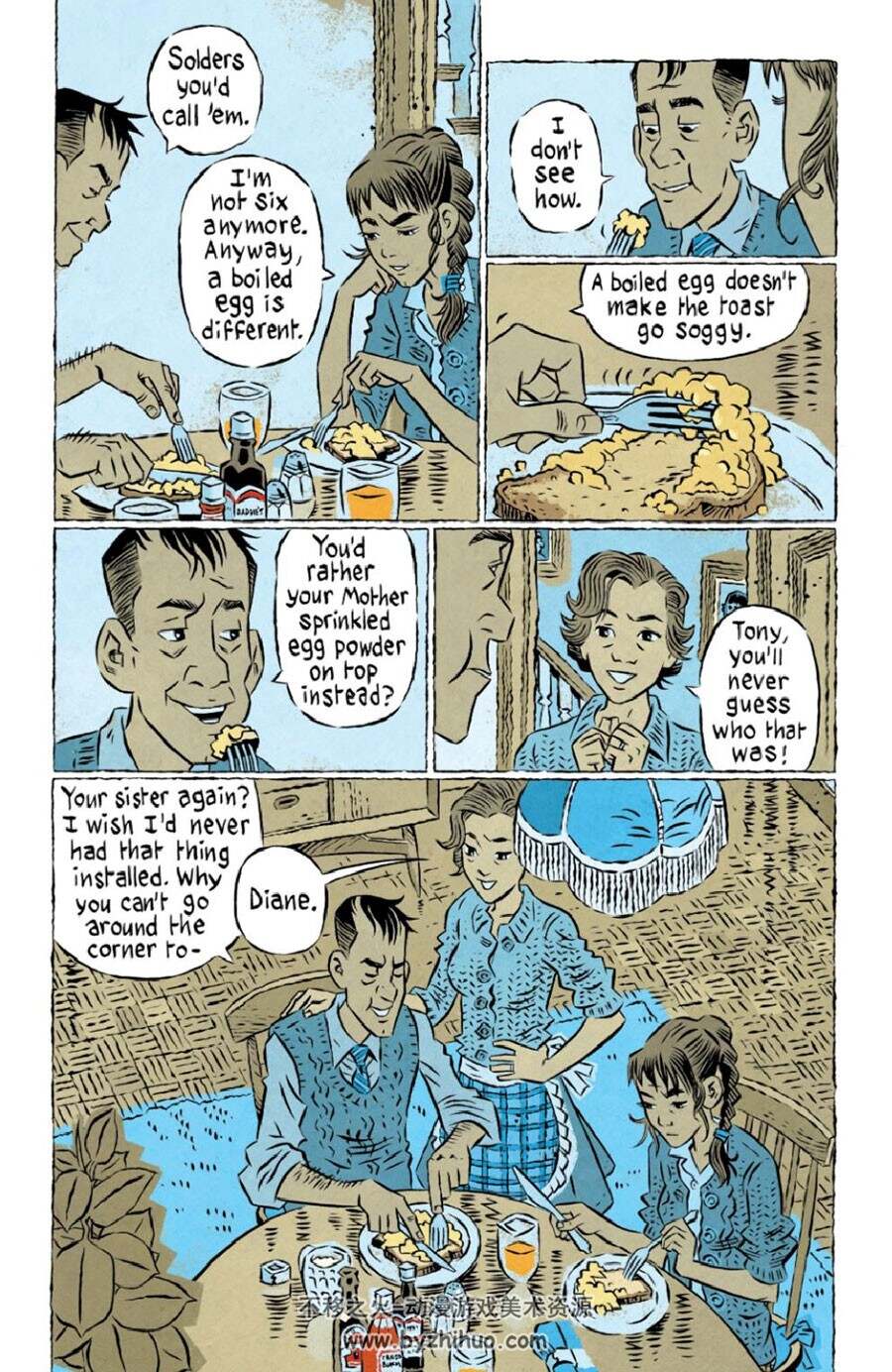 Sunburn Andi Watson 漫画下载