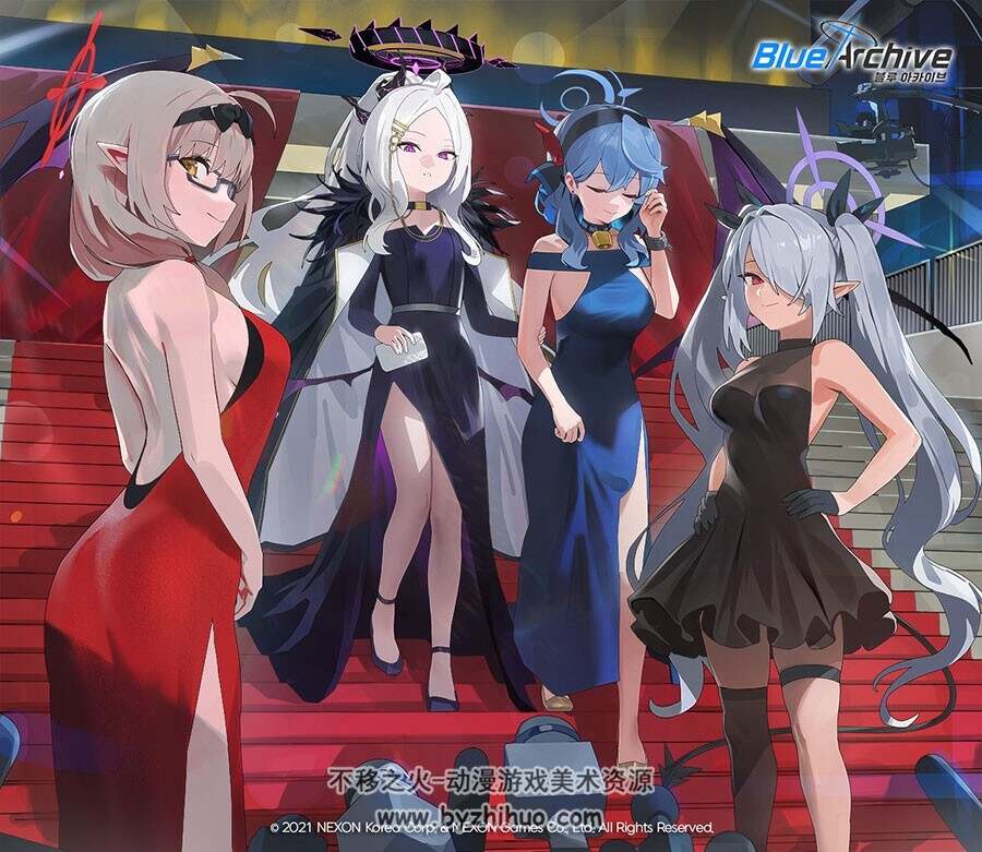 PIXIV画师 Hood 후드 少女插画二次元壁纸图包 百度网盘下载 621P