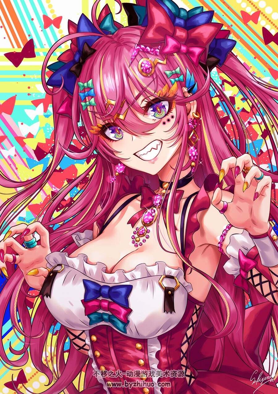 PIXIV画师 sakiyamama 插画壁纸图片 百度网盘下载 1163P