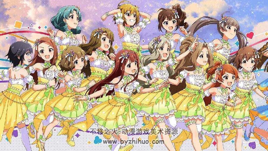 Idolmaster Theatre Days Game Ar CG卡牌图包 百度网盘下载 146P
