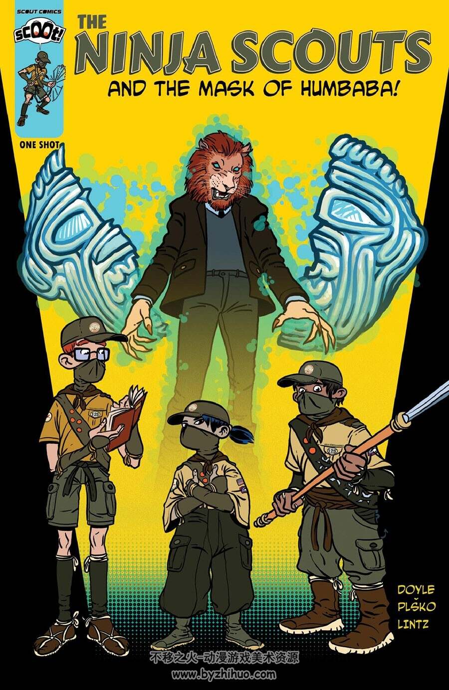 The Ninja Scouts And The Mask Of Humbaba The ninja scouts and the mask of humbaba