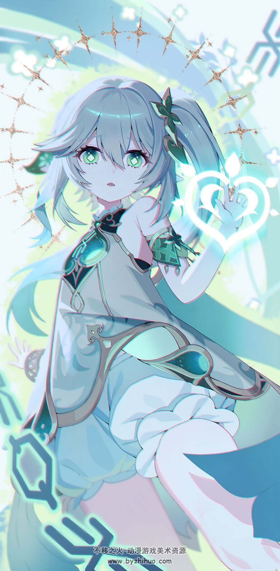 画师Earthworm 二次元同人插画壁纸图包 百度网盘下载 68P