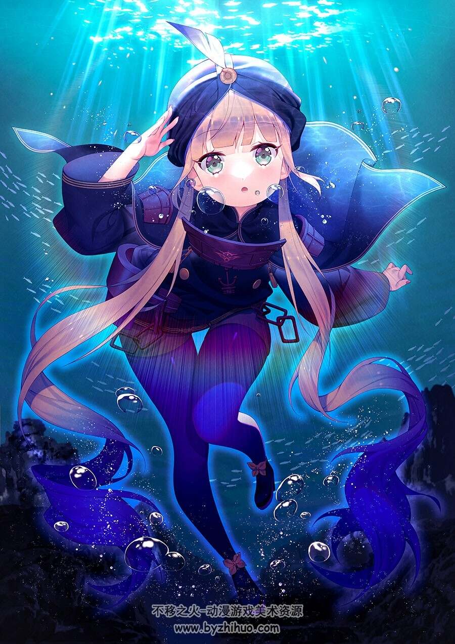 画师Earthworm 二次元同人插画壁纸图包 百度网盘下载 68P