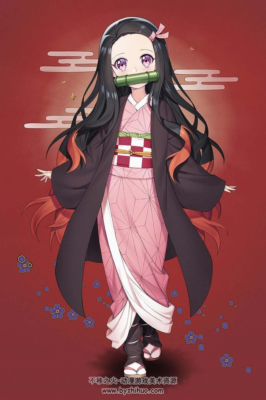 画师Earthworm 二次元同人插画壁纸图包 百度网盘下载 68P