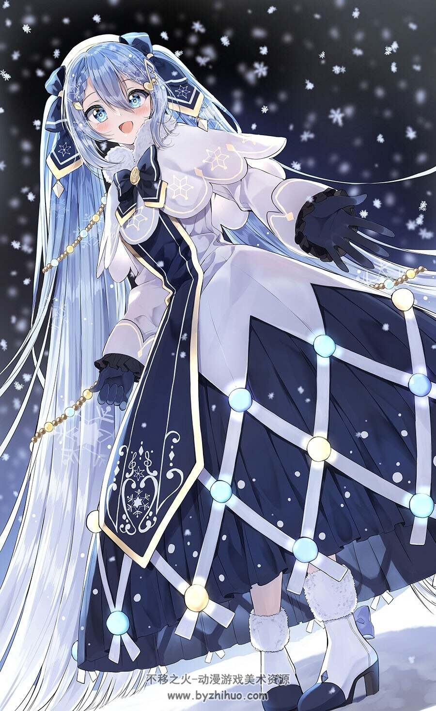 Pixiv画师 ぺんたごん 日系少女插画壁纸图包 百度网盘下载 469P