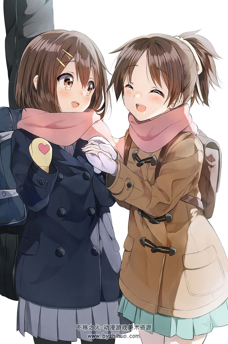 Pixiv画师 ぺんたごん 日系少女插画壁纸图包 百度网盘下载 469P