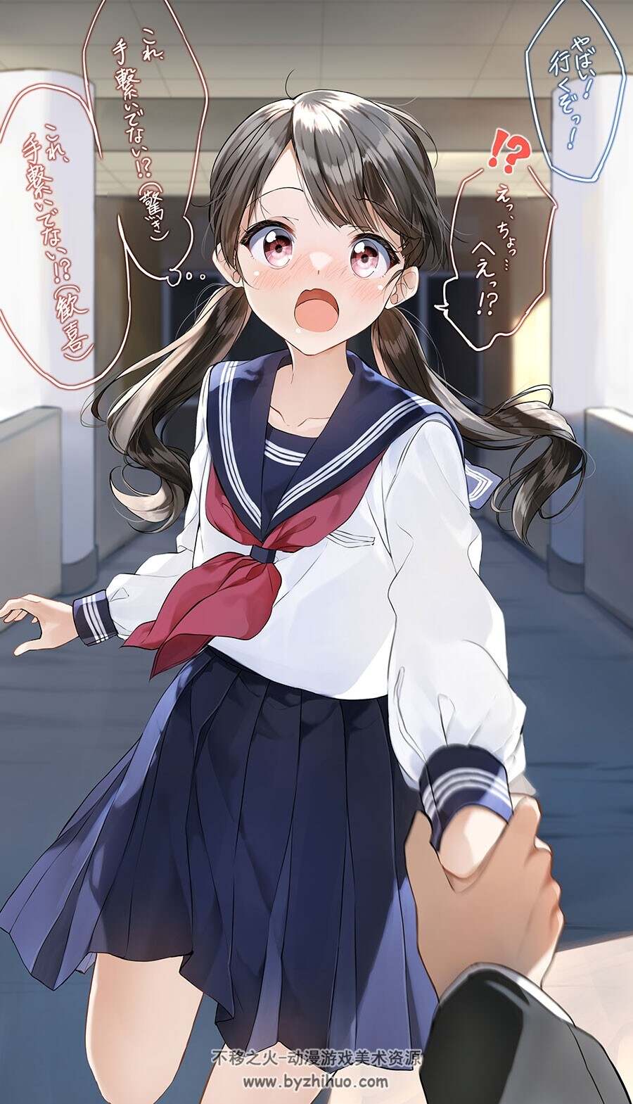 Pixiv画师 ぺんたごん 日系少女插画壁纸图包 百度网盘下载 469P
