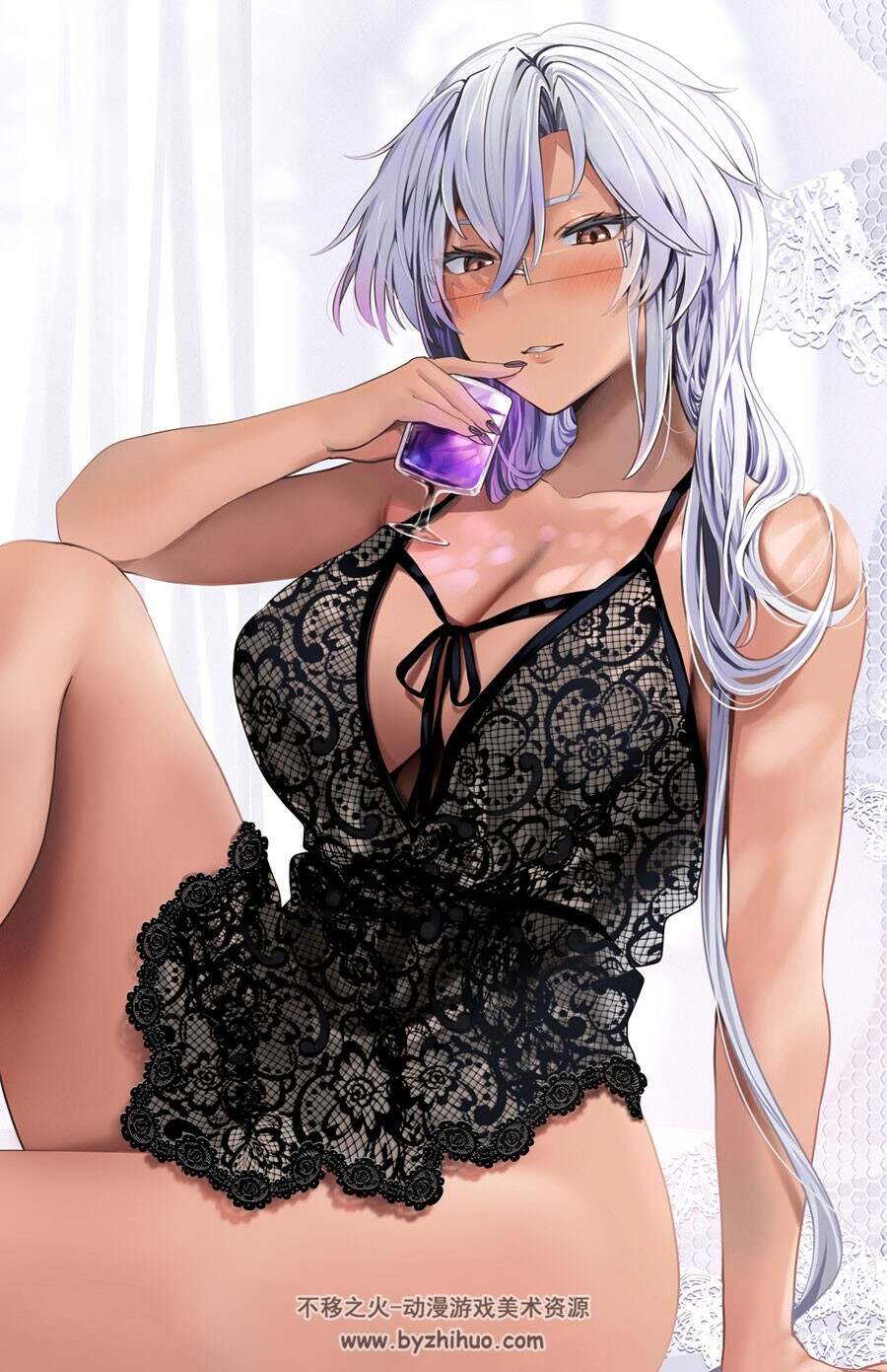 P站画师 Yunamaro 二次元角色插画壁纸图包 百度网盘下载 951P