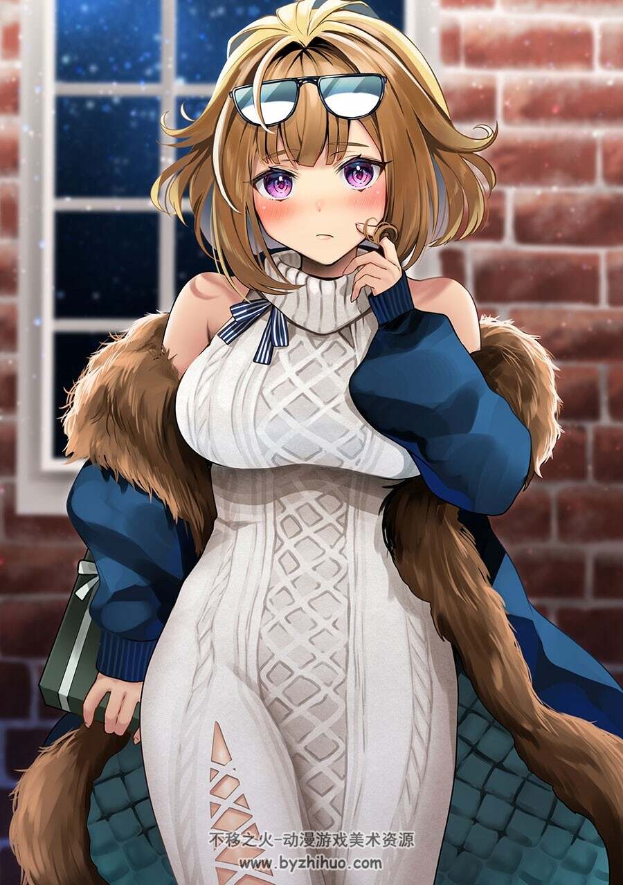 P站画师 Yunamaro 二次元角色插画壁纸图包 百度网盘下载 951P