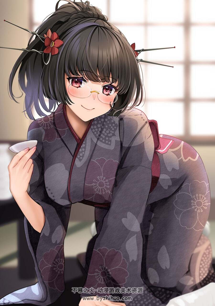 P站画师 Yunamaro 二次元角色插画壁纸图包 百度网盘下载 951P