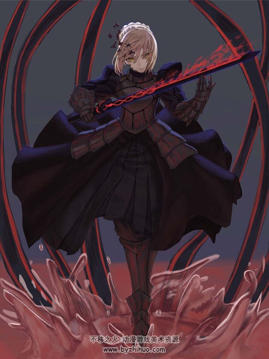 P站画师 TESIN 二次元壁纸美图插画 百度网盘下载 104P