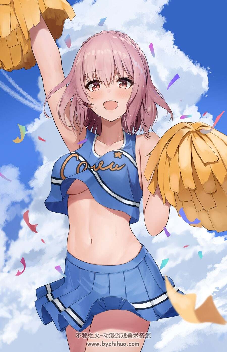 插画师Ayul 可爱少女插画壁纸图包 百度网盘下载 122P