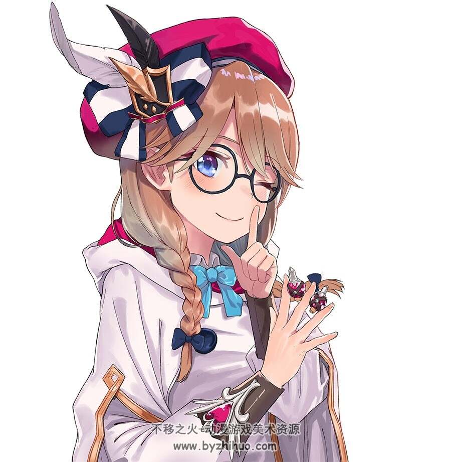 插画师Ayul 可爱少女插画壁纸图包 百度网盘下载 122P