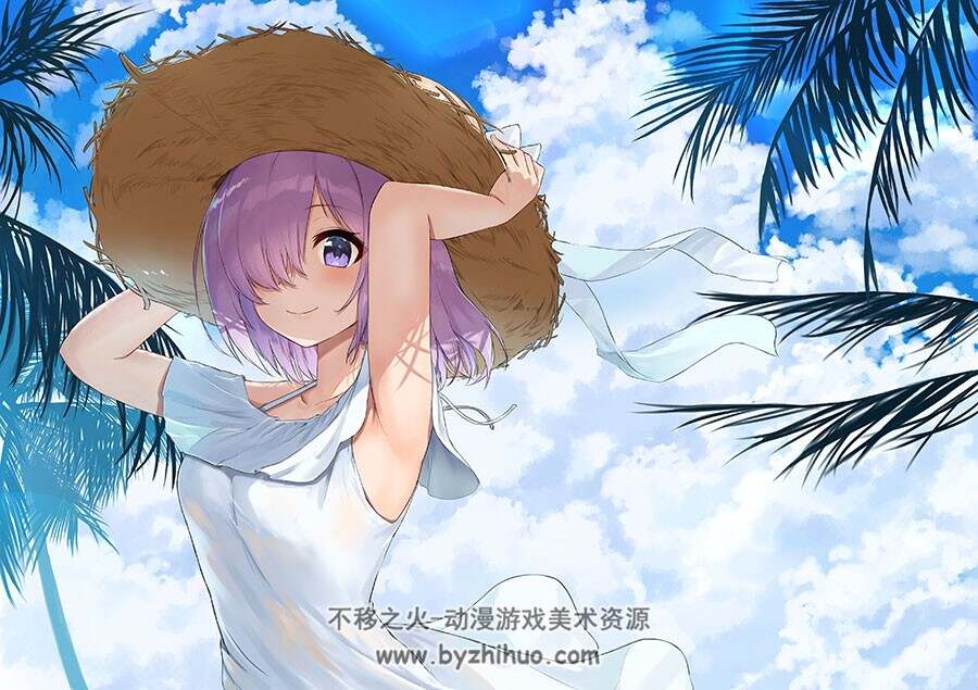 插画师Ayul 可爱少女插画壁纸图包 百度网盘下载 122P