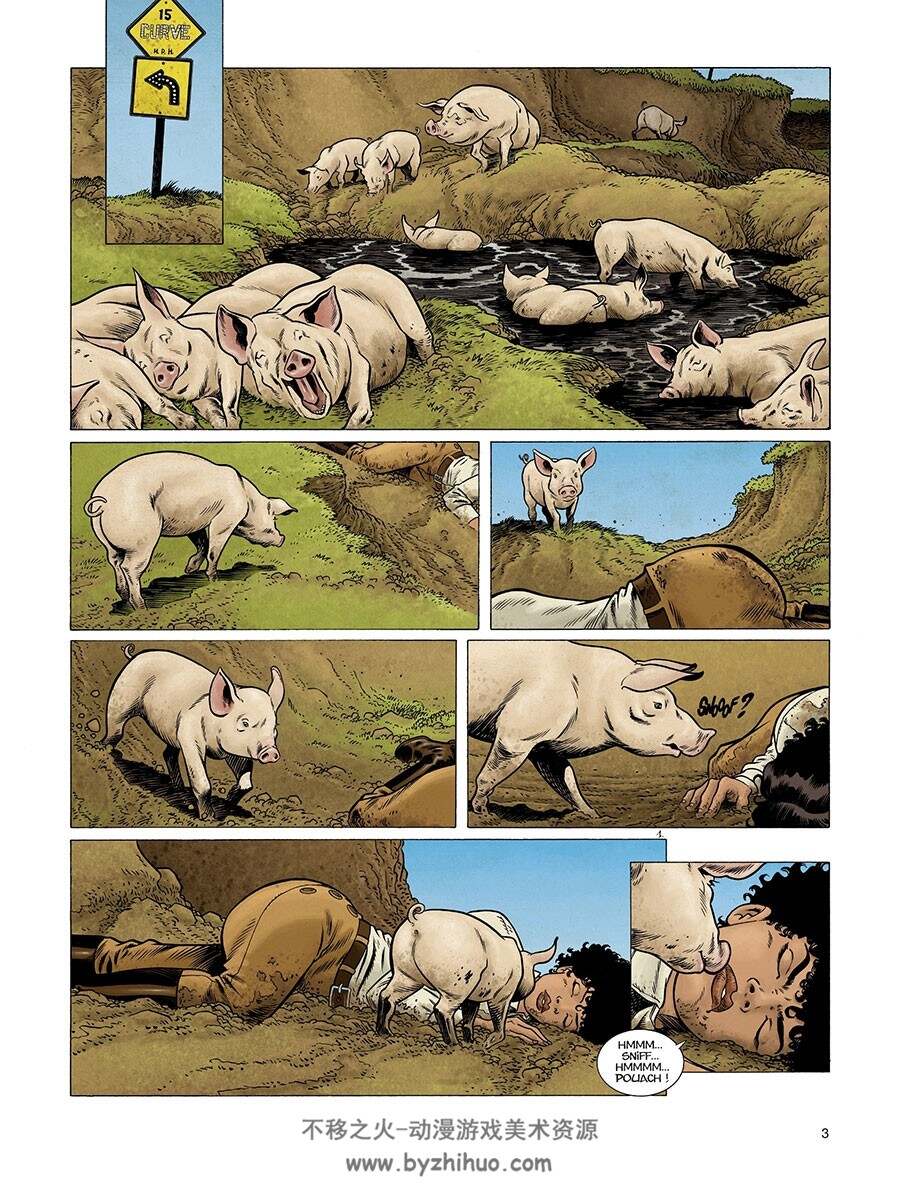 Black Squaw Le Crotoy 第3册 Yann 漫画下载