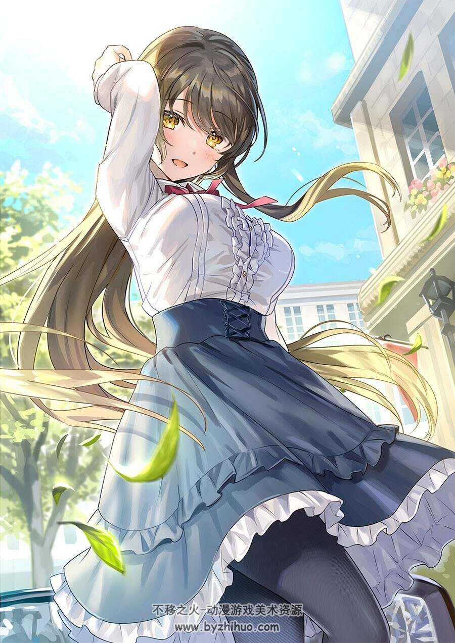 画师Tantan 二次元插画壁纸图包 百度网盘下载 215P