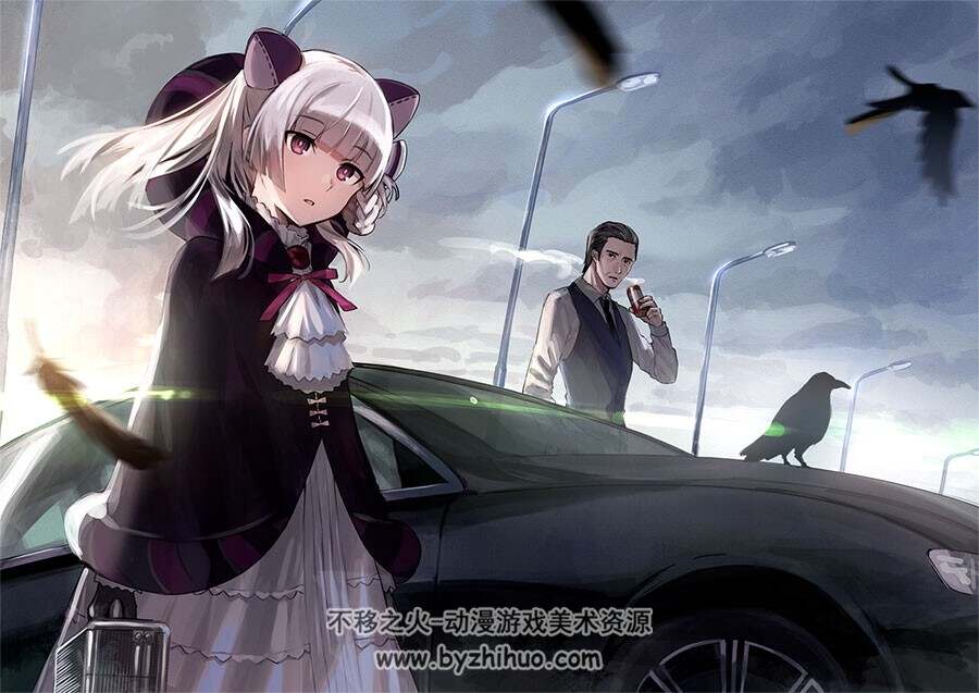 画师Tantan 二次元插画壁纸图包 百度网盘下载 215P