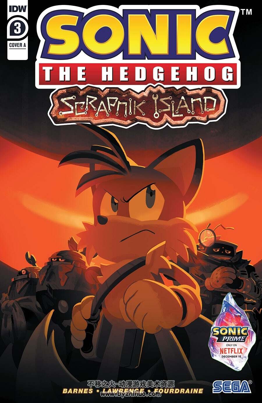 Sonic the Hedgehog: Scrapnik Island 第3册 Daniel Barnes 漫画下载