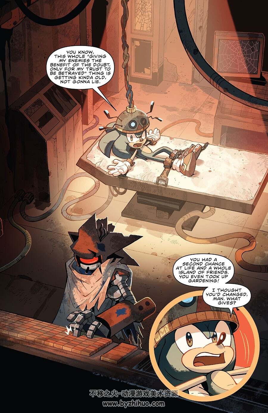 Sonic the Hedgehog: Scrapnik Island 第3册 Daniel Barnes 漫画下载