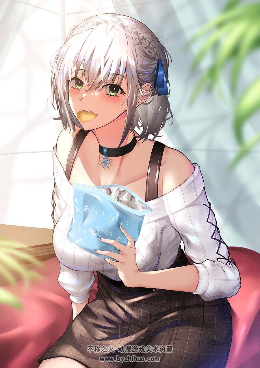 PIXIV画师 MisAPikA 人物插画图片 百度网盘下载 86P