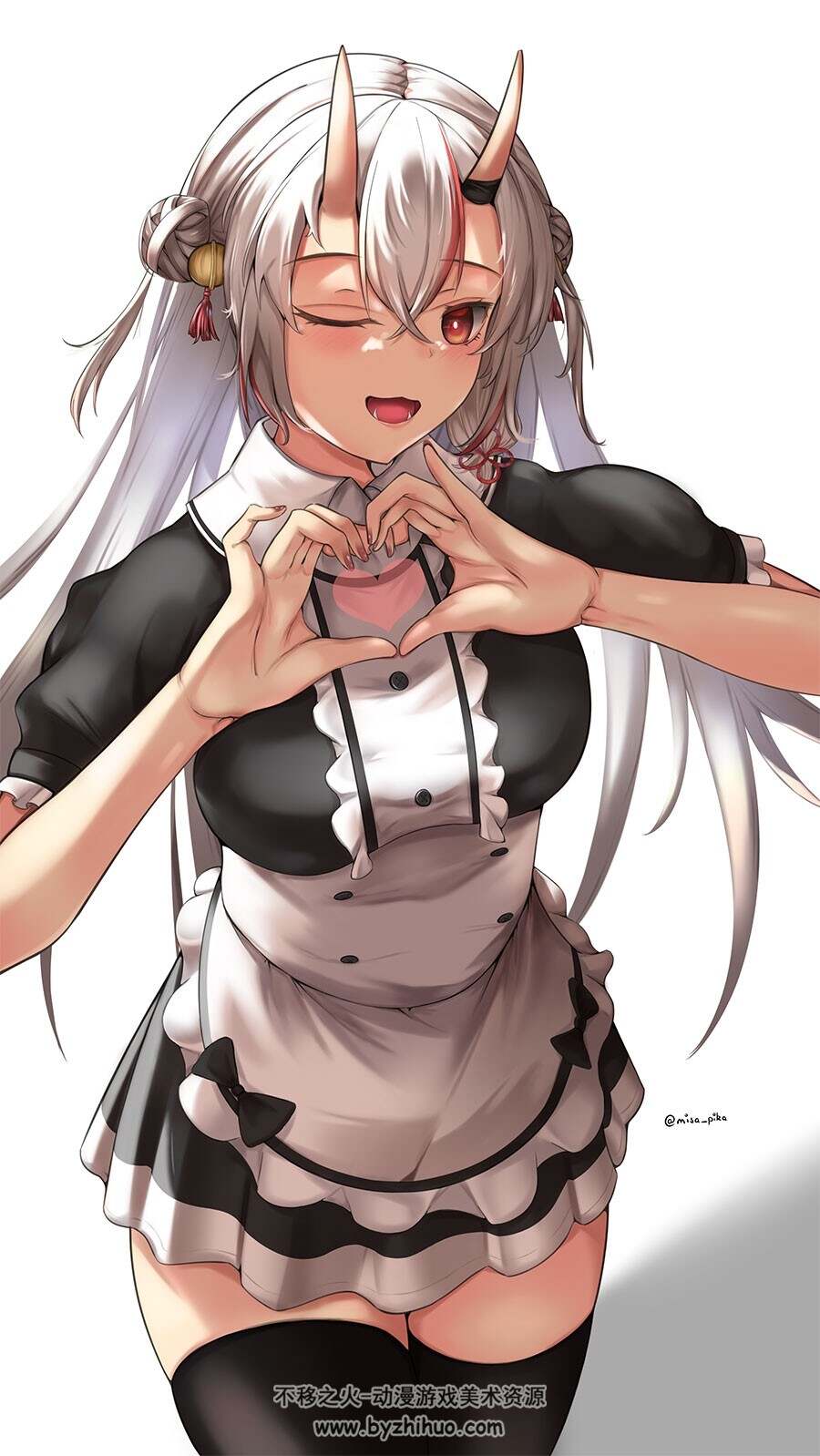 PIXIV画师 MisAPikA 人物插画图片 百度网盘下载 86P