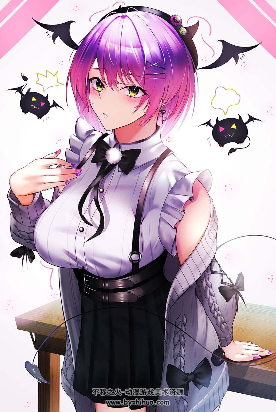 PIXIV画师 MisAPikA 人物插画图片 百度网盘下载 86P