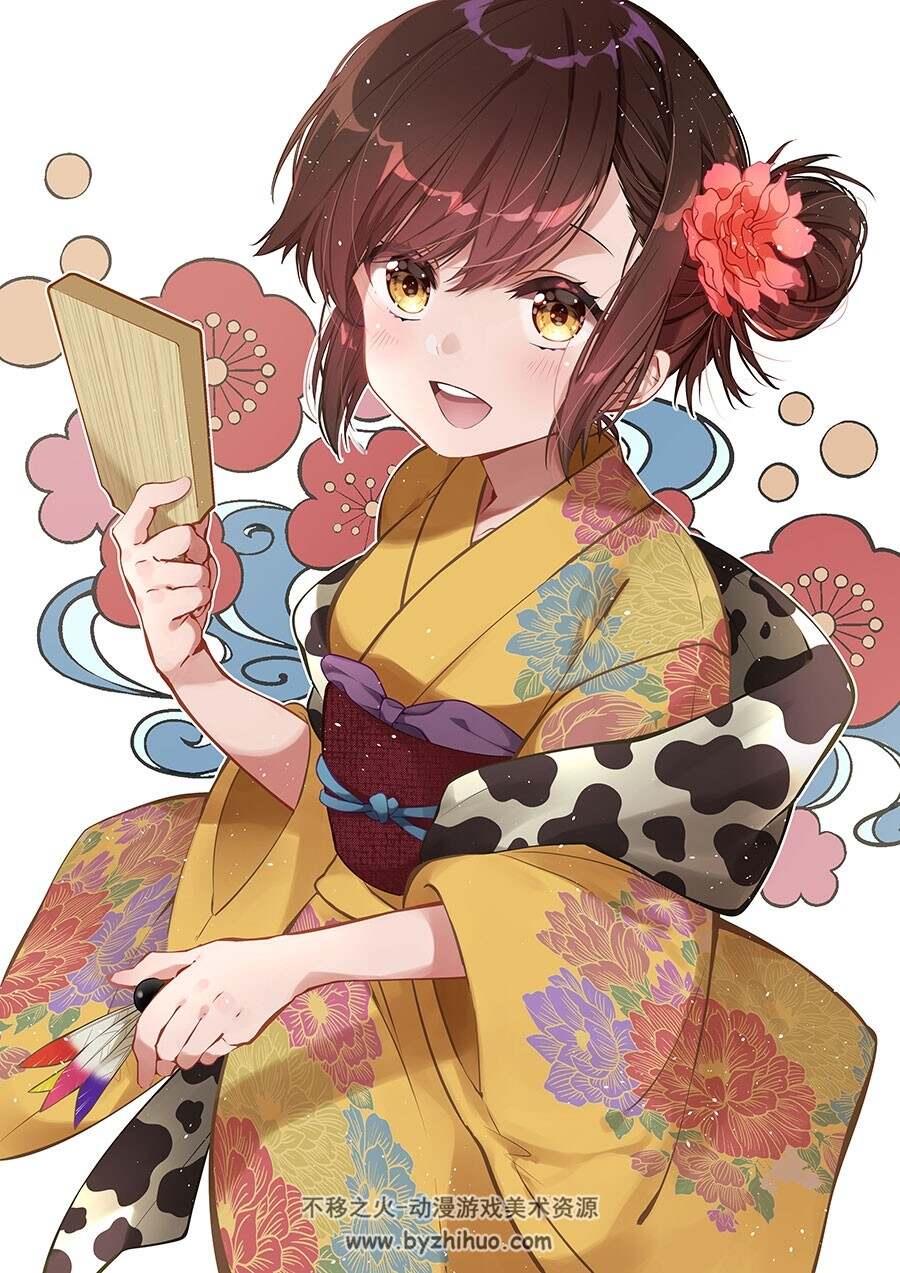 PIXIV画师 のべる 可爱插画壁纸图片 百度网盘下载 46P