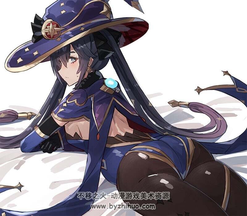 PIXIV画师 おるふぃー 动漫同人插画壁纸图包 百度网盘下载 72P