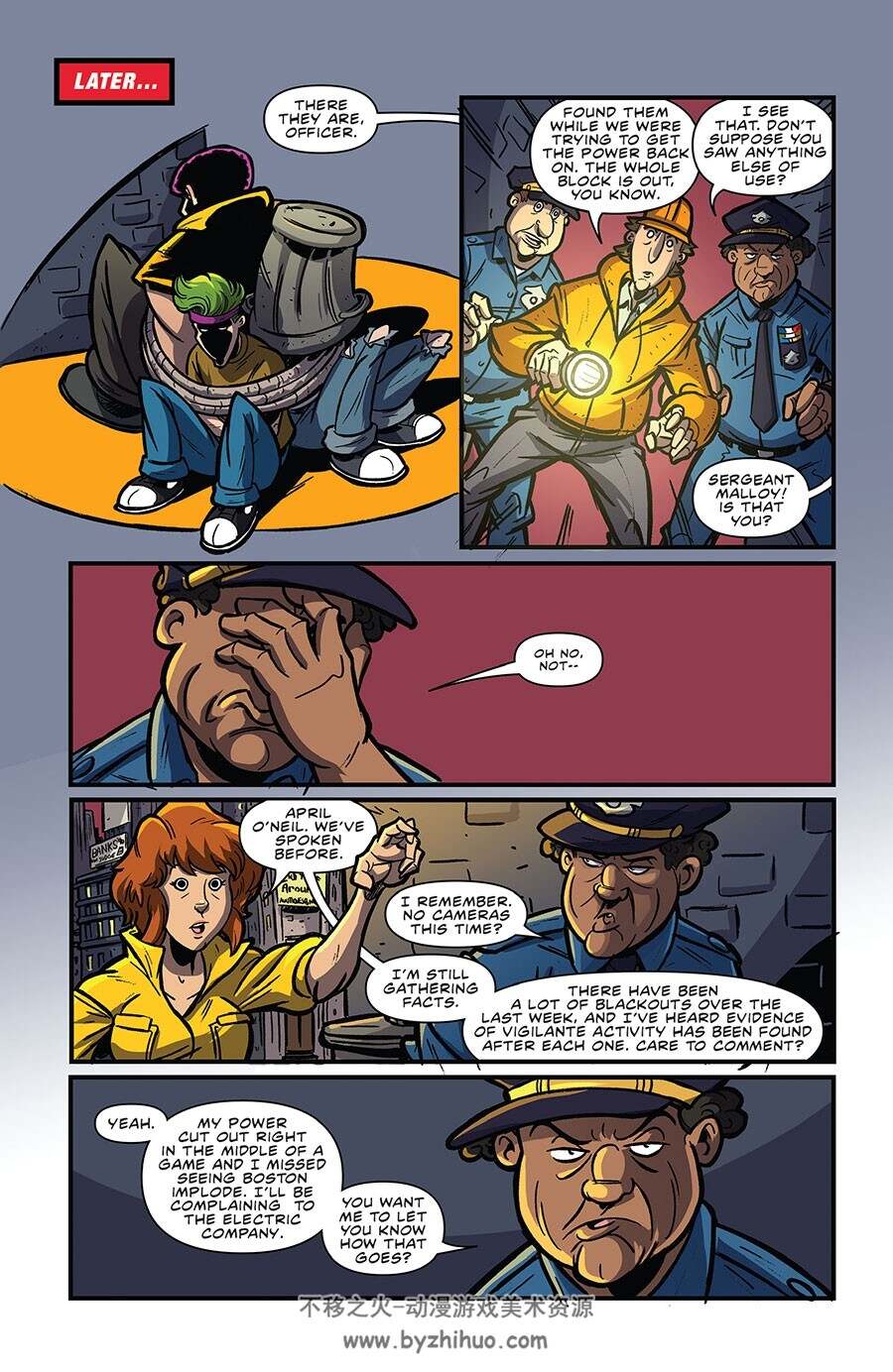 Teenage Mutant Ninja Turtles Saturday Morning Adventures 第3册 漫画下载