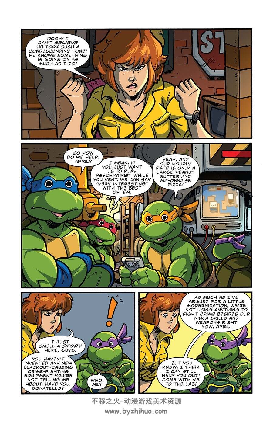 Teenage Mutant Ninja Turtles Saturday Morning Adventures 第3册 漫画下载
