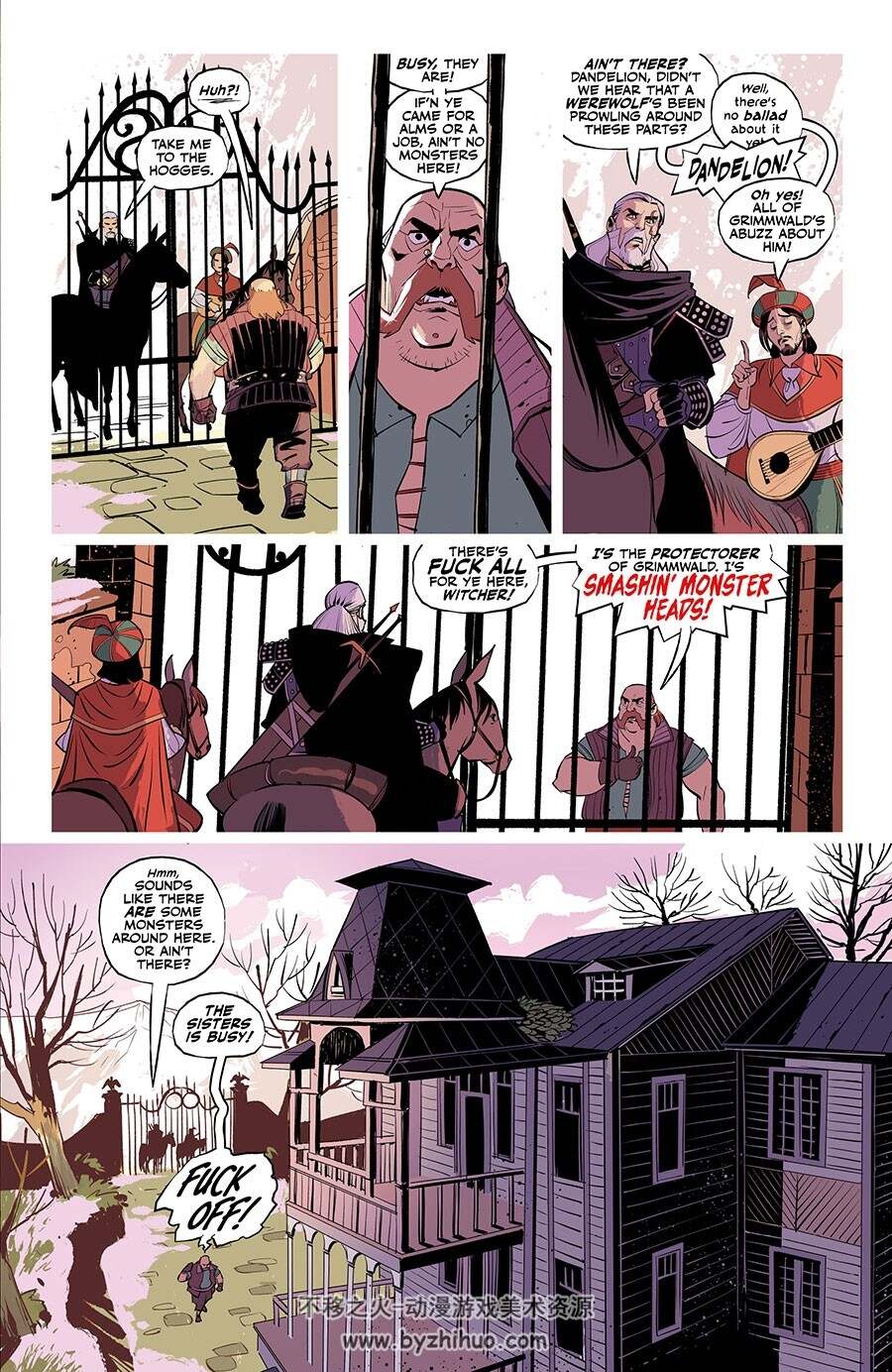 The Witcher: The Ballad of Two Wolves 第1册 Bartosz Sztybor 漫画下载