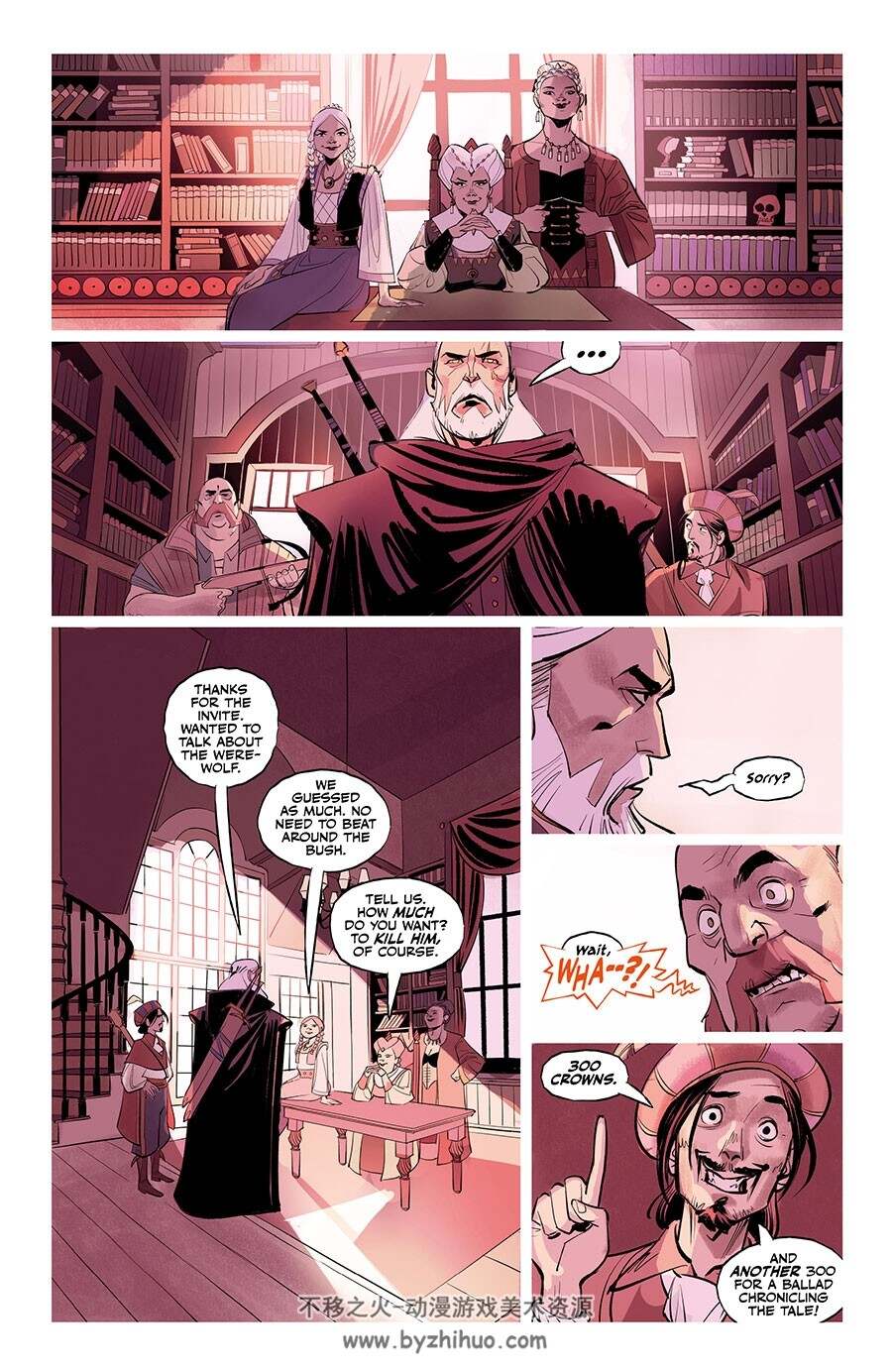 The Witcher: The Ballad of Two Wolves 第1册 Bartosz Sztybor 漫画下载