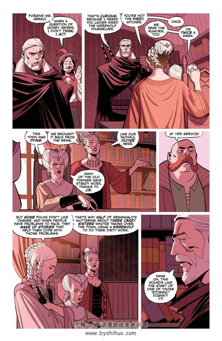 The Witcher: The Ballad of Two Wolves 第1册 Bartosz Sztybor 漫画下载