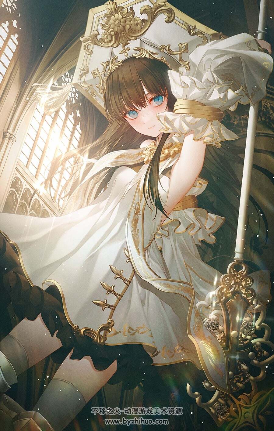 画师Nien 二次元唯美插画壁纸图片 百度网盘下载 45P