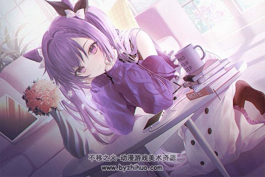 画师Nien 二次元唯美插画壁纸图片 百度网盘下载 45P