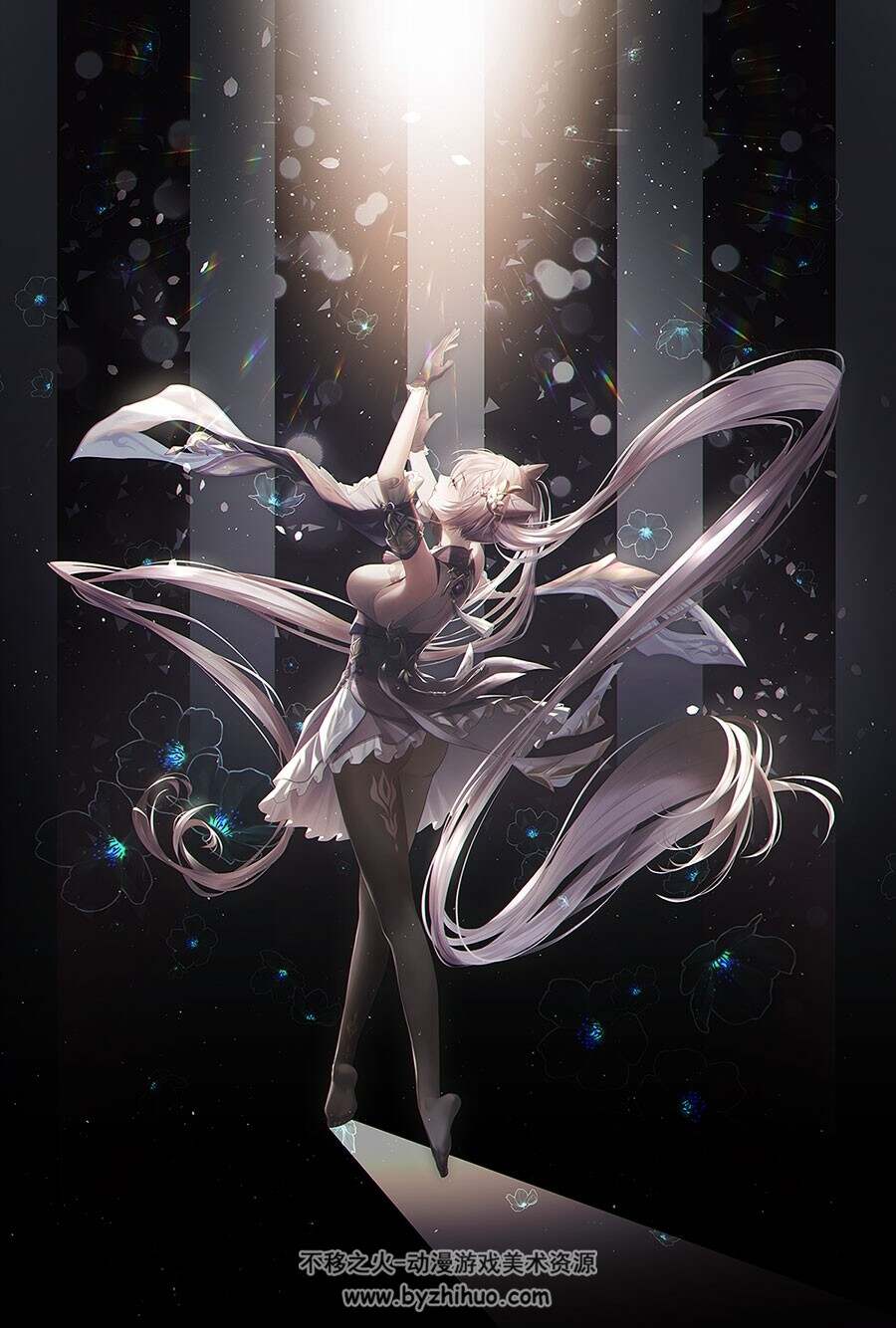 画师Nien 二次元唯美插画壁纸图片 百度网盘下载 45P